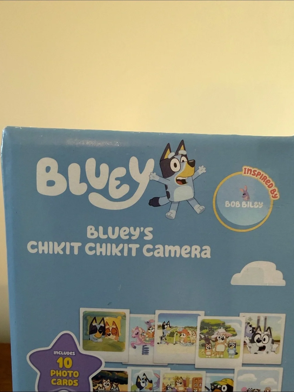 Bluey Chikit Chikit Camera Toy - Blue and Cream